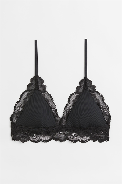 Lace Trimmed Bralette from H&M