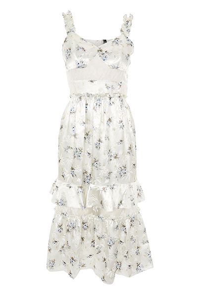 Ditsy Print Midi Dress from Topshop