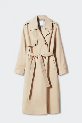 Double-Button Trench