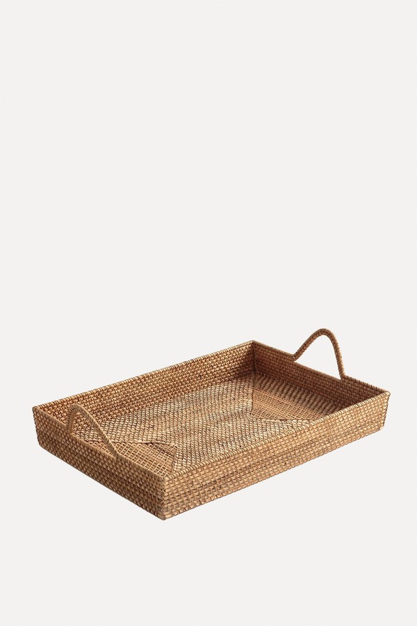 Vespérie Rattan Tray from AM.PM