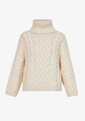 Ingrid Cable-Knit Wool-Blend Jumper from Isabel Marant Etoile