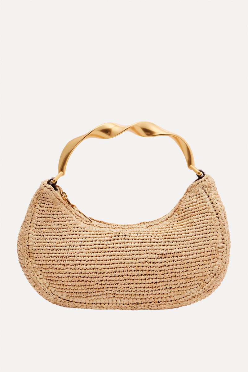 Nixi Mini Raffia Tote Bag from Simkhai