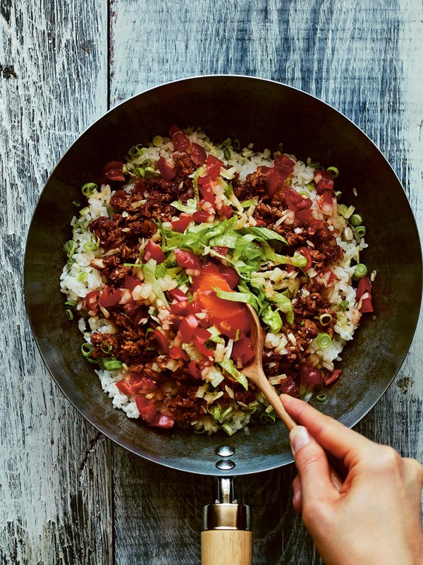 Okinawan Taco Rice