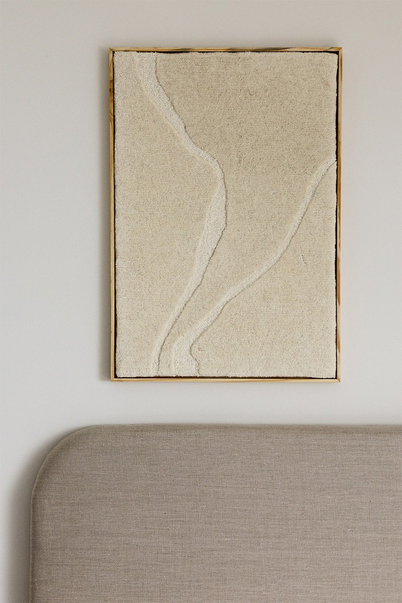 Large Tufted Wool Wall Art