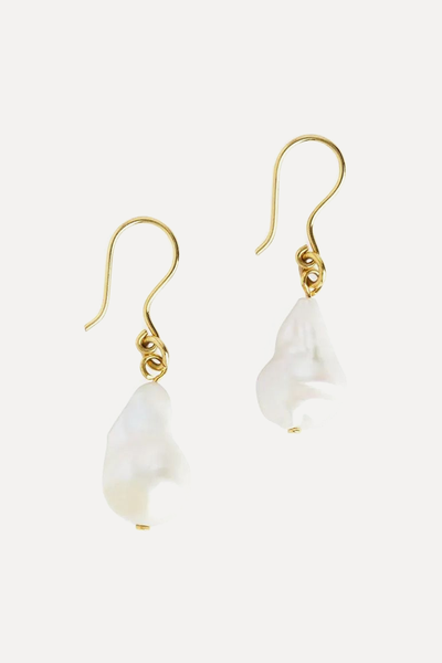 Freshwater Pearl Hook Earrings  from ARKET 
