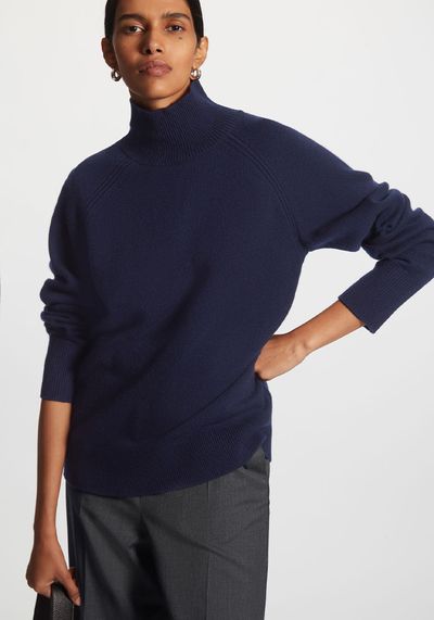 Pure Cashmere Turtleneck Jumper