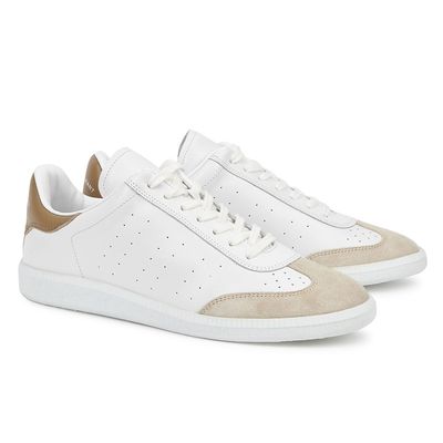 Bryce White Leather Sneakers from Isabel Marant
