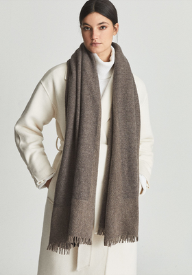 Wool Blend Wrap Scarf from Reiss