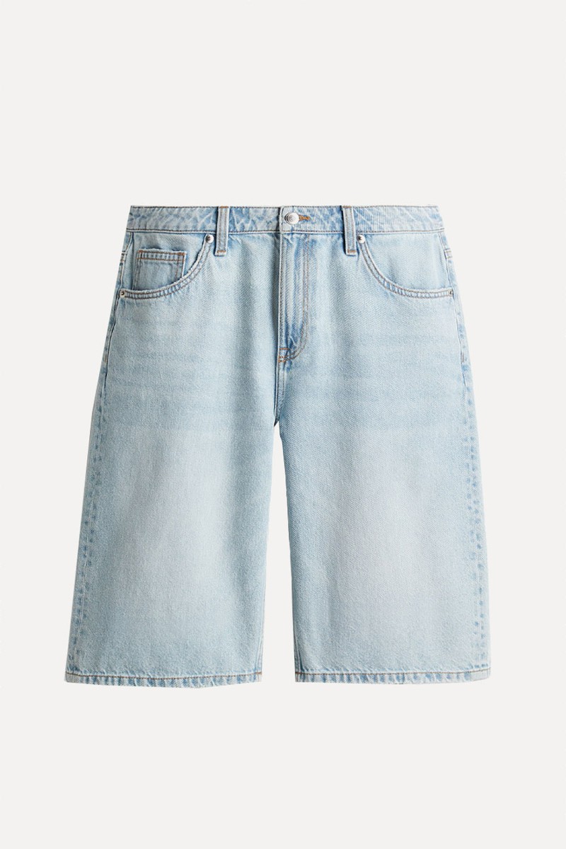 Bermuda Regular Denim Shorts from H&M
