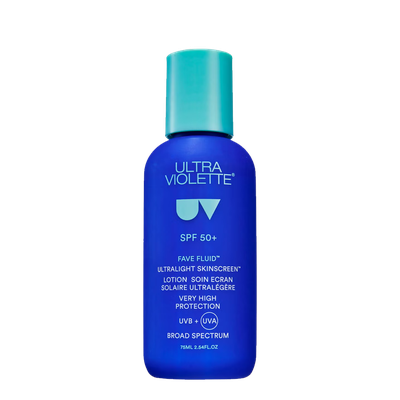 Fave Fluid Spf 50+ Lightweight Skinscreen from Ultra Violette