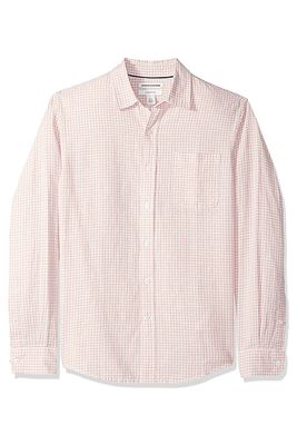 Men's Slim-fit Long-Sleeve Linen Shirt from Amazon Essentials