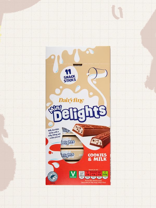 Pack Of 11 Cookies & Milk Chocolate Sticks from DAIRYFINE