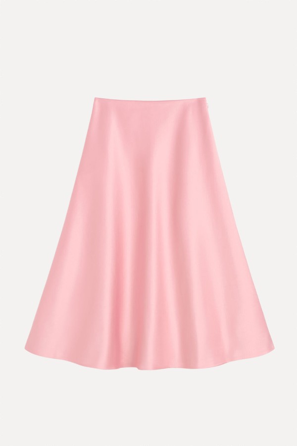 Giovanna Satin Maxi Skirt from By Malene Birger