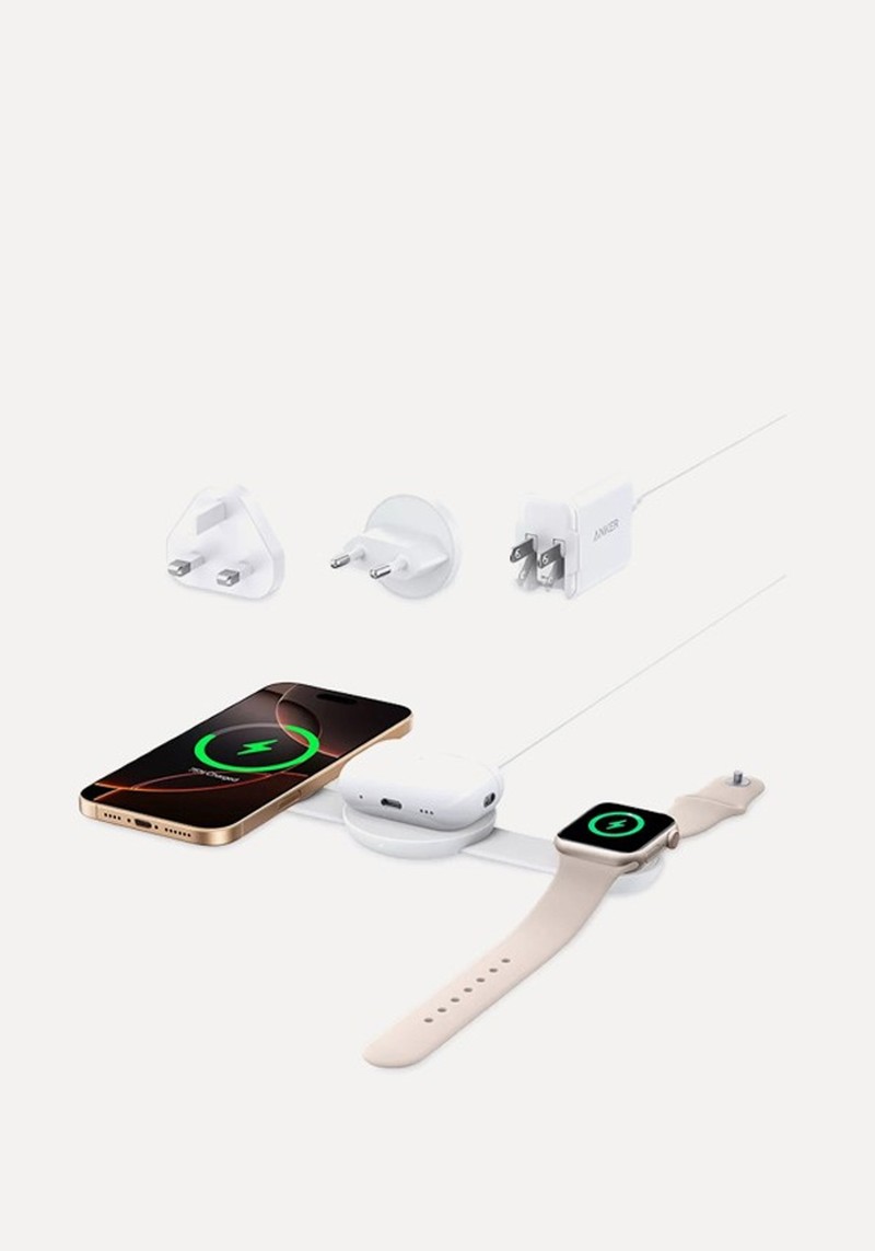 MagSafe Compatible 3-In-1 Wireless Charging Station