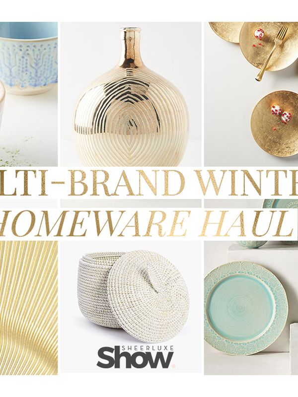 SheerLuxe Show: Multi-Brand Winter Homeware Haul