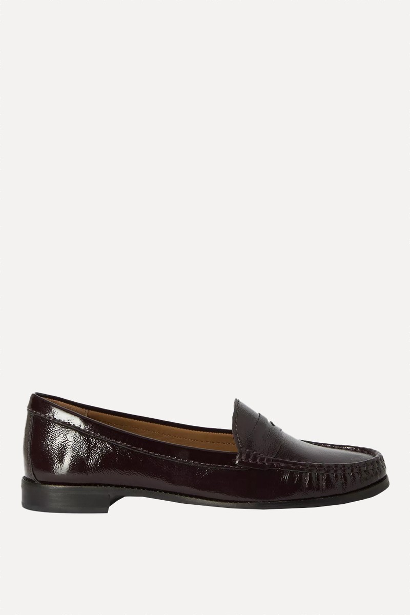 Pennie Patent Leather Penny Loafers from John Lewis