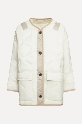 Teddy Quilted Nylon Jacket from The Frankie Shop 