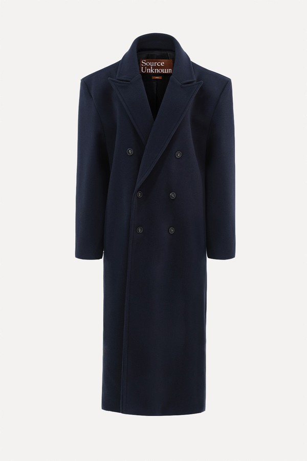 Wallis Oversized Grandpa Coat from Source Unknown