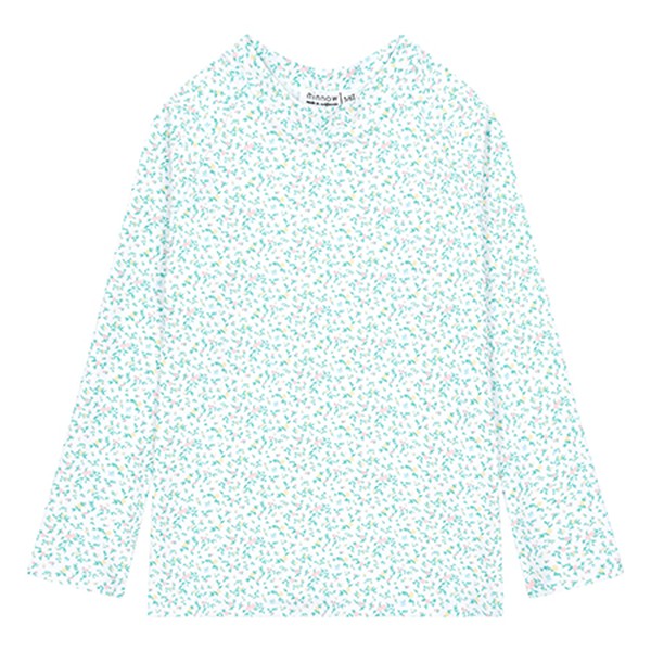 Garden Floral UV-protection T-shirt White from Minnow