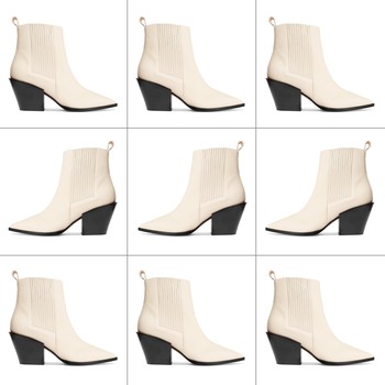 Kate Leather Ankle Boots, £265 | Aeyde