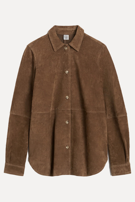 Soft Suede Shirt from Totême