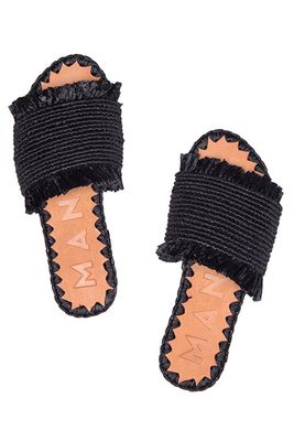 Fringed Sandals from Manebi