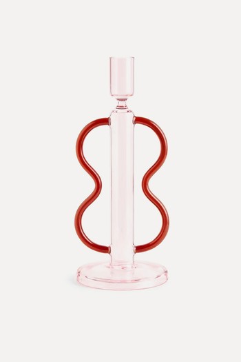 Glass Candlestick from H&M