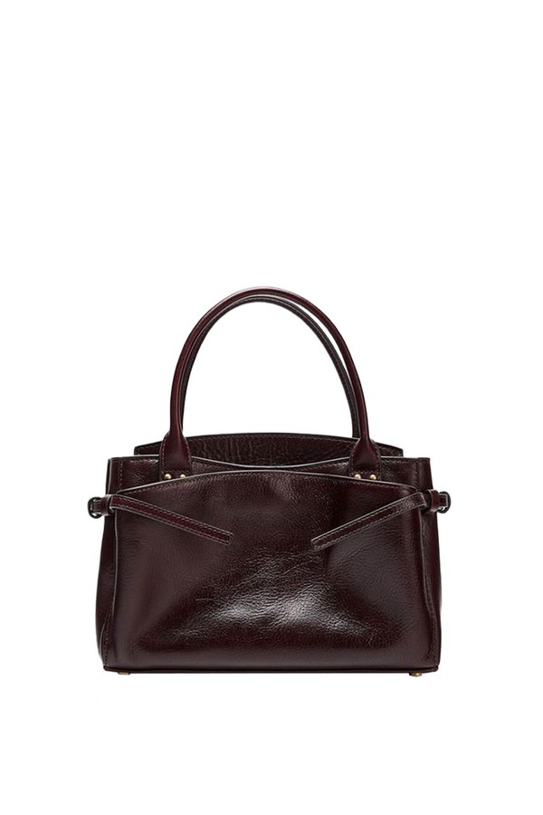 Leather Mini City Bag from Zara