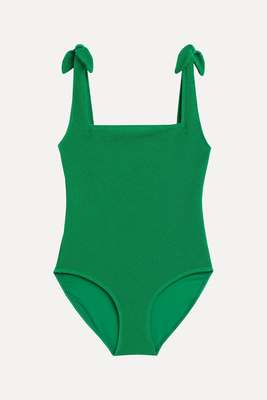 Textured Bow Tie Swimsuit  from & Other Stories