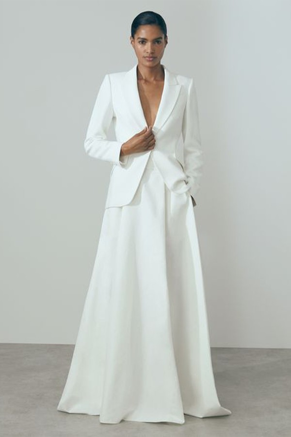Louisa Tie Back Bridal Skirt 