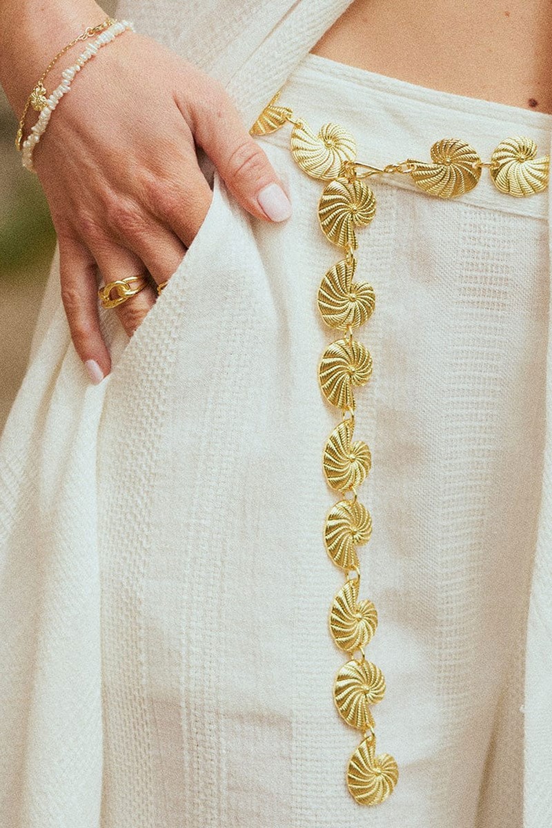 Shell Belt from Daisy London x Polly Sayer