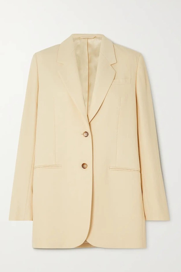 Herringbone Woven Blazer  from TOTEME 
