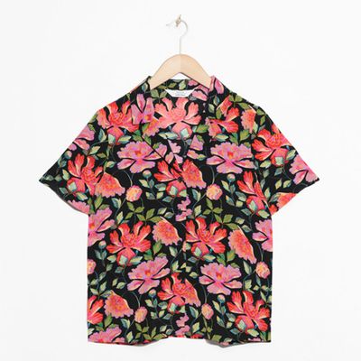 Peony Button-Up Shirt from & Other Stories