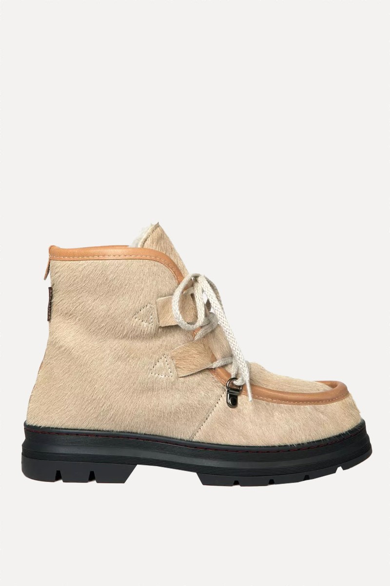 Incredible Pony Shearling-Lined Boots from Penelope Chilvers