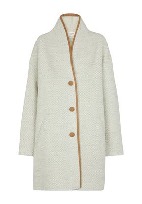 Jelanyo Wool Tweed Coat from Isabel Marant Étoile