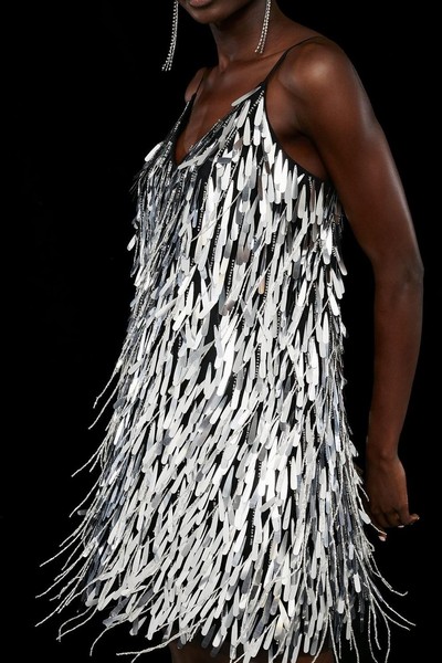 Premium Sequin & Fringe Mini Dress from Coast