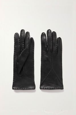 Leather Gloves from Saint Laurent