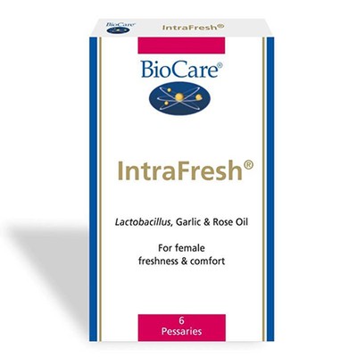 IntraFresh 6 Vaginal Pessaries from BioCare