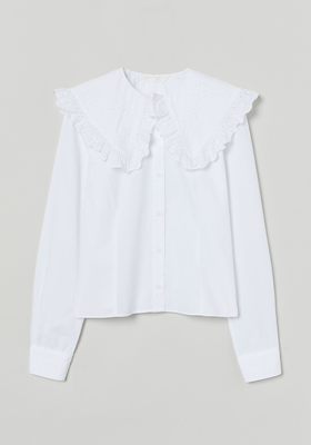 Frill-Collared Shirt from H&M