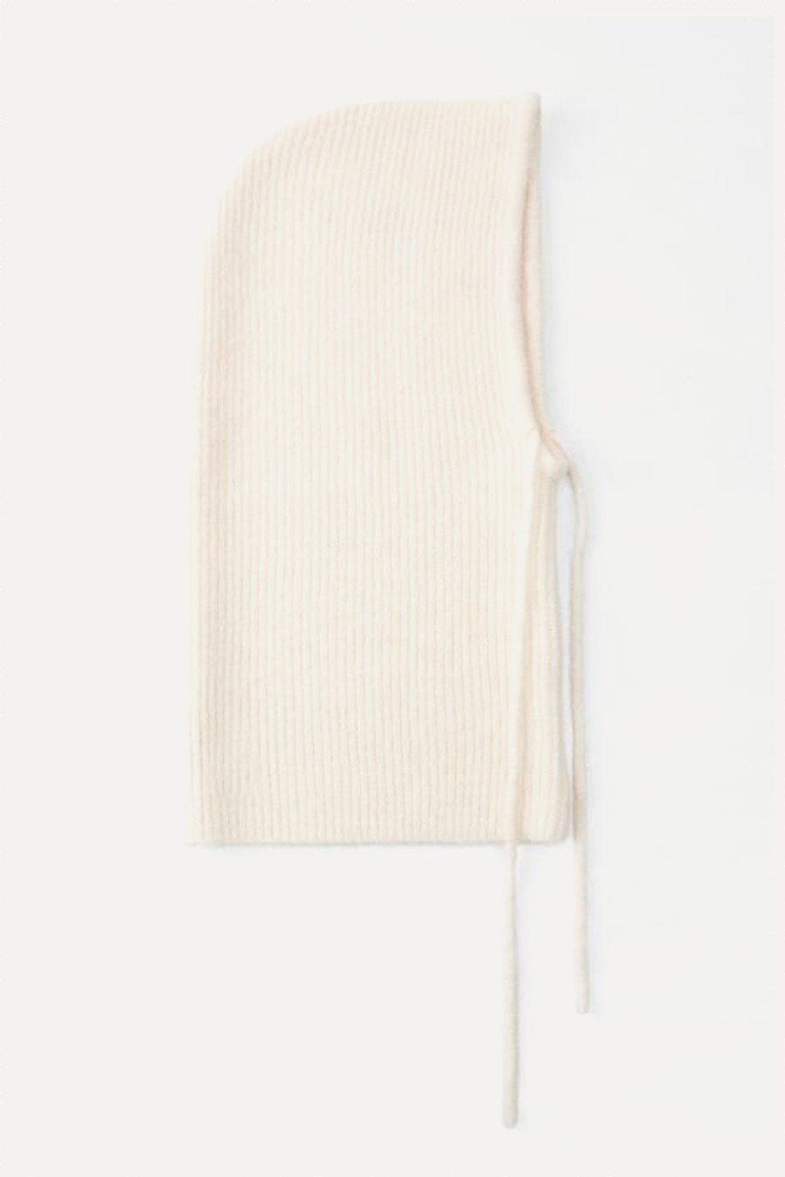 Ribbed Drawstring Hoodie from Zara