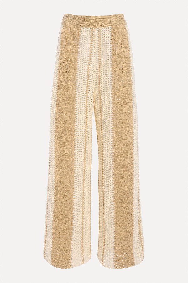 Jess Crocheted Cotton Pants from All That Remains