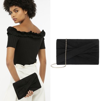 Victoria Twist Bow Clutch Bag