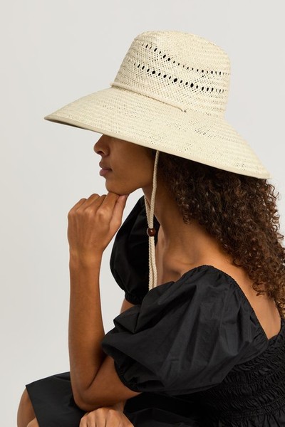 Vista Raffia Sun Hat from Lack Of Color