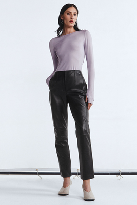 Cropped Leather Trousers from & Other Stories