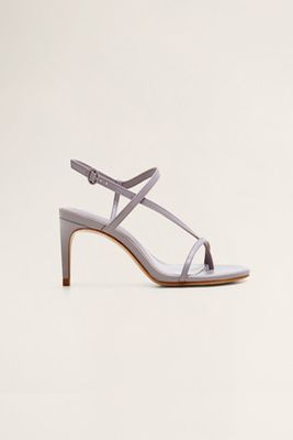 Leather Strap Sandals from Mango