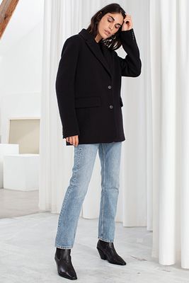 Wool Blend Oversized Blazer from & Other Stories