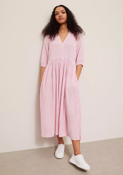 Sanchez Gingham Dress from AND/OR