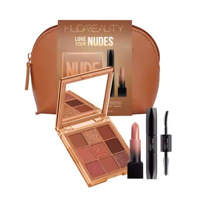 Nude Get The Look Eye & Lip Medium Set from Huda Beauty 