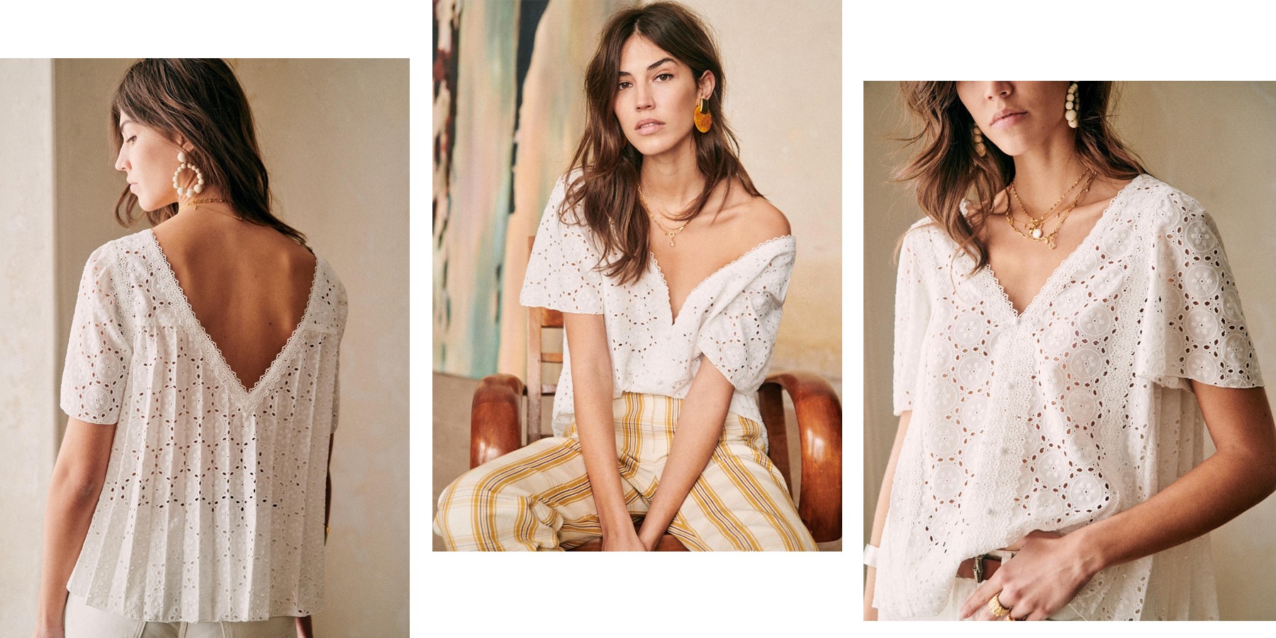 Patty Blouse, £85 | Sezane