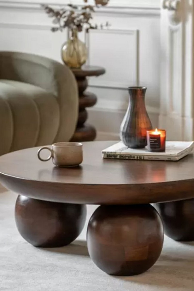 Mallorca Round Coffee Table from Willow's Collection